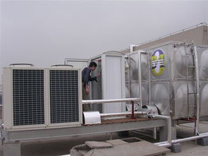 廠家直銷5匹空氣源熱泵熱水工程 高效節能的機電設備解決方案